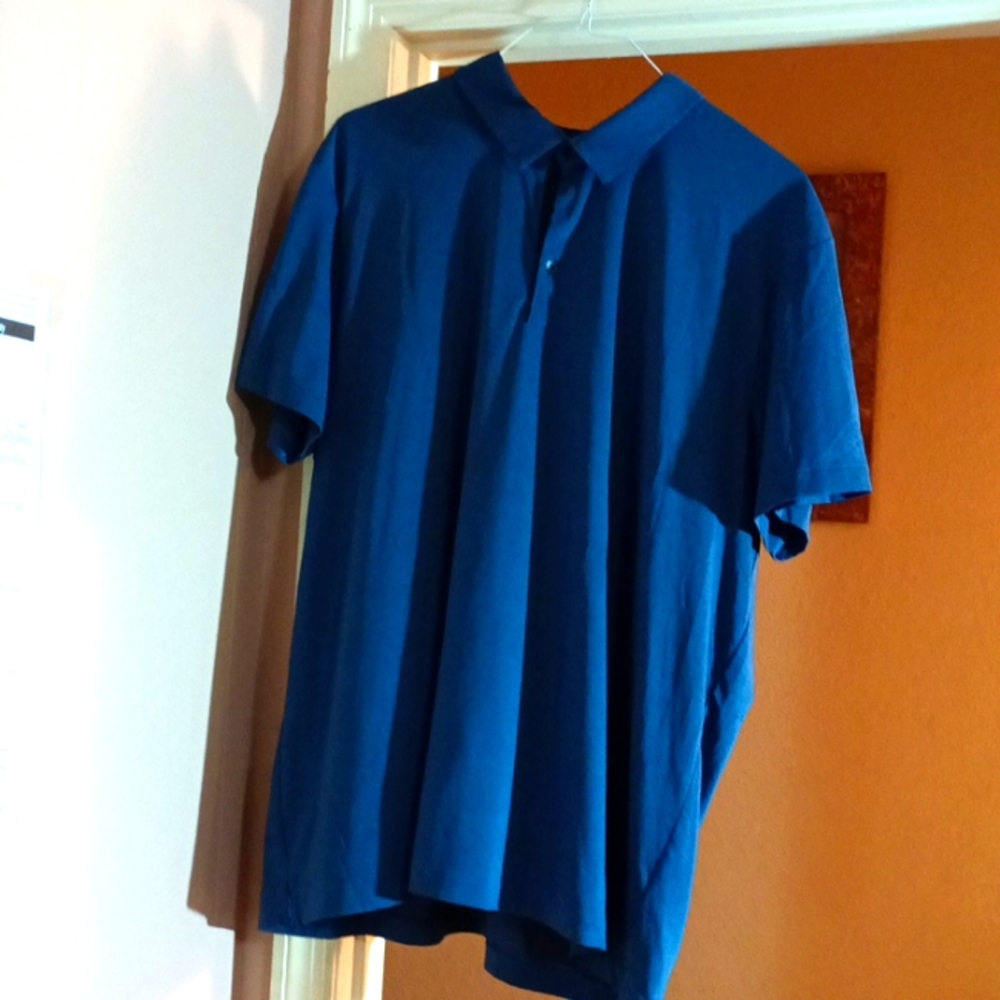 Apt.9 men's XXL heiq smart temp dark blue shirt